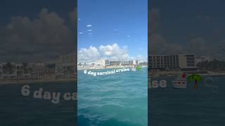 6 day carnival cruise part 4 🛳️🫧 | #shorts #travel #vlog #cruise #cozumelmexico
