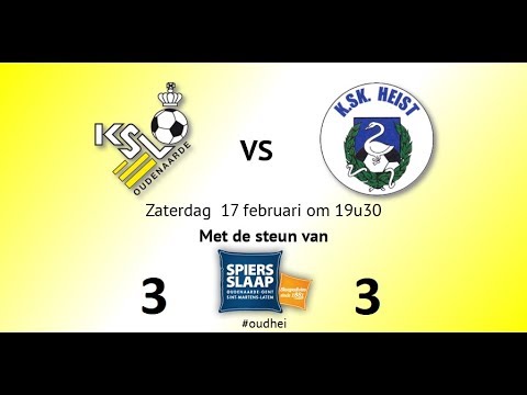 Seizoen 2017-2018: Doelpunten KSVO - Heist 3-3