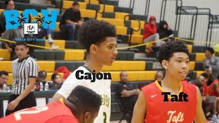 Kihei Clark & Makani Whiteside are scoring MACHINES! Taft & Cajon go down to the WIRE!!!