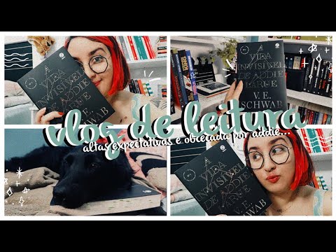 ? VLOG DE LEITURA #22 | lendo Addie Larue, expectativas l no alto e serase vale todo o hype? ??