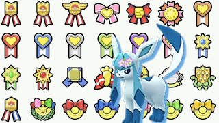 色違いのグレイシアをリボンコンプリートさせる！！#ポケモン #リボンコンプ #shorts #pokemon