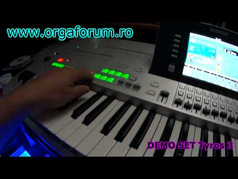 Demo Set Yamaha Tyros3 cu pornire rapida IULIK V1