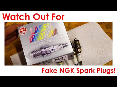 Watch Out For Counterfeit NGK Iridium Spark Plugs