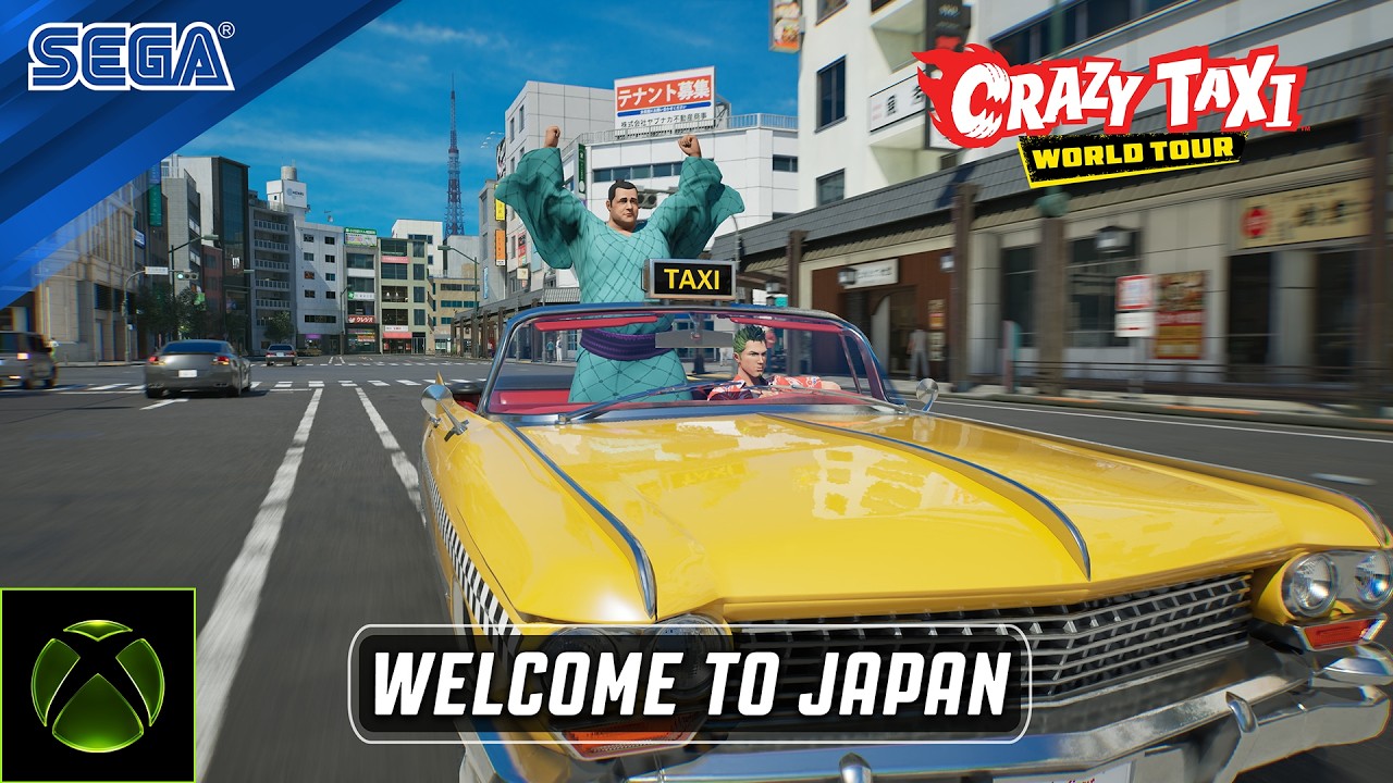 Crazy Taxi: World Tour - Welcome to Japan - YouTube