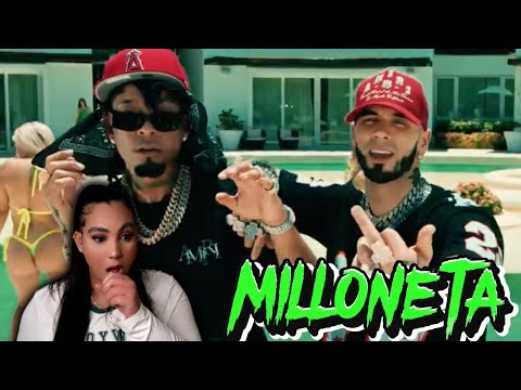 Rochy RD x Anuel AA - Milloneta (Video Oficial)  **REACTION**
