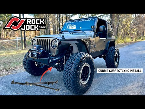 Jeep Wrangler TJ Steering Upgrade | Currie Currectlync Install!