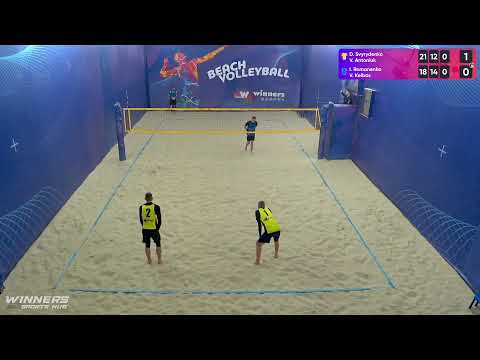 09:20 D. Svyrydenko / V. Antoniuk - I. Romanenko / V. Kelbas 18.12.2022 | Winners Beach Volleyball