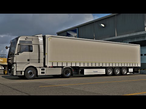 ETS2 1.38 - ProMods 2.50 - MAN TGX 18.480 Euro 6 - Trip: Aalborg - Kiel