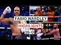 Fabio Wardley 16 0 Highlights Knockouts