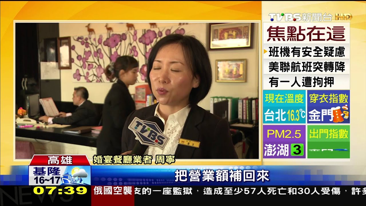 陸客少3成!餐廳業績掉7成 搶攻尾牙宴