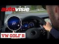 +280 km/h in een Volkswagen Golf! | Golf R (2021) op de Duitse Autobahn | Autovisie