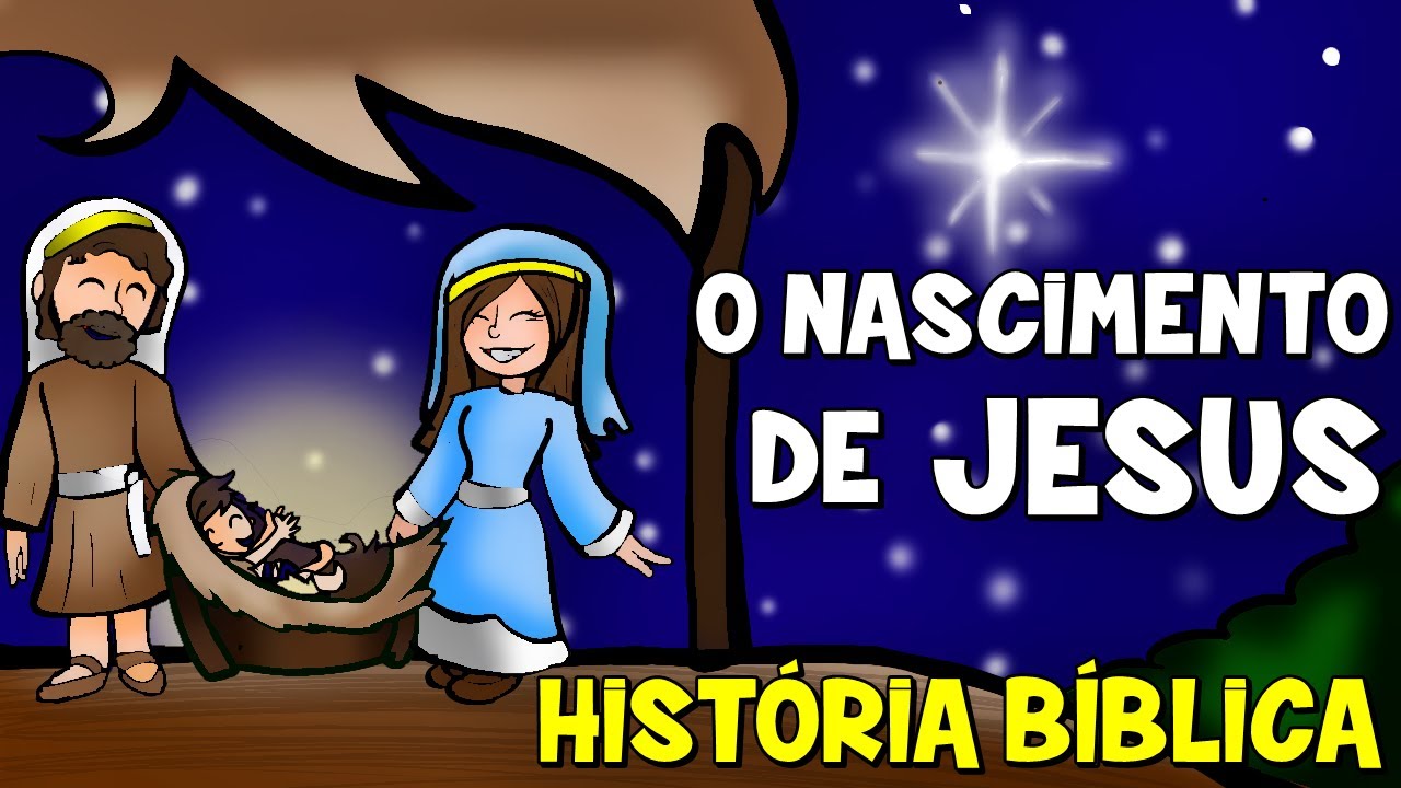 O NASCIMENTO DE JESUS | Desenho Bíblico Infantil (História de Natal) 2022