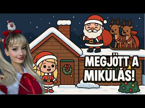 😱MEGJÖTT A MIKULÁS!🎅🎁 TocaBoca Fanni Kalandjai