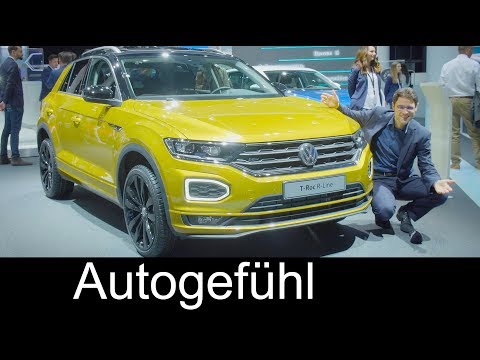 VW T-Roc colours & trims R-Line Style Exterior/Interior Feature Volkswagen IAA 2017 - Autogefühl