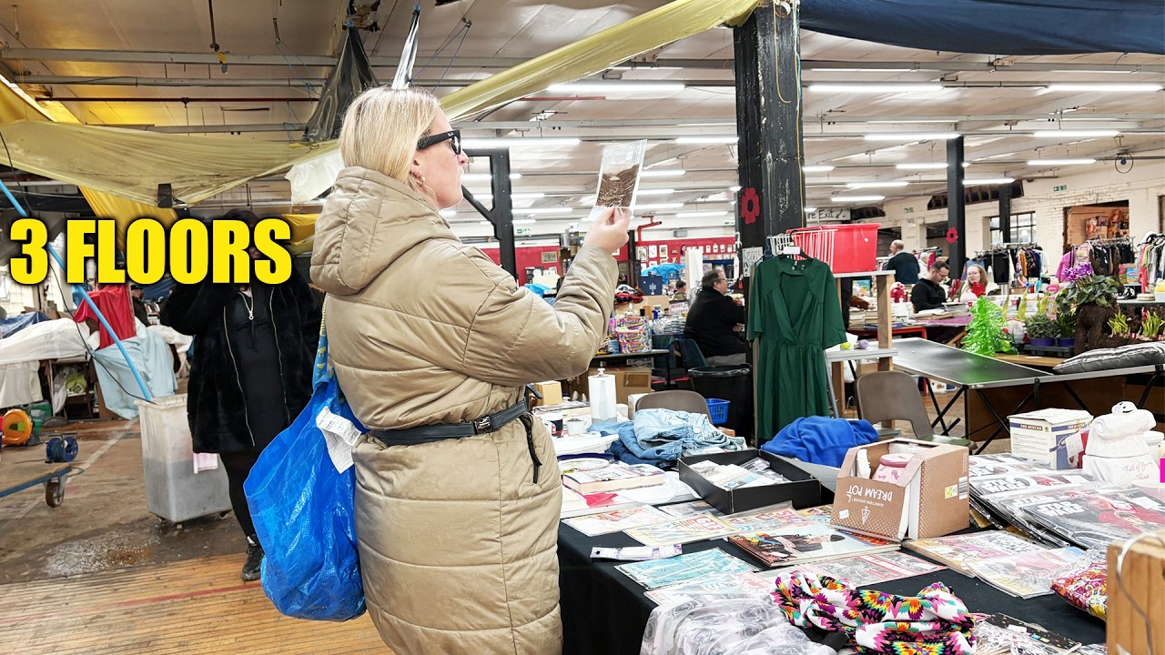 Trying Out The UK's Largest Indoor Carboot