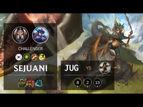 Sejuani Jungle vs Nidalee - KR Challenger Patch 10.14