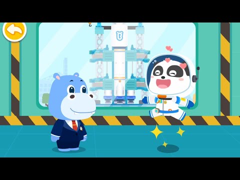 Little panda's  Space   Adventure  - Become an  Astronaut and  Learn more about  Planets  Babybus ga
