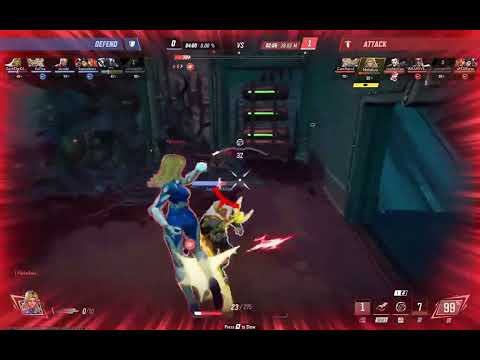 Invisible Woman vs Adam Warlock