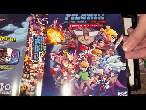 Nostalgamer 4K Unboxing Scott Pilgrim Vs The World The Game Complete Edition Classic Edition On PS4