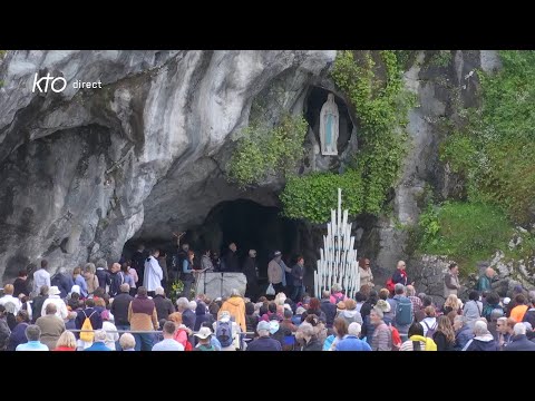 Chapelet du 17 mai 2023 à Lourdes