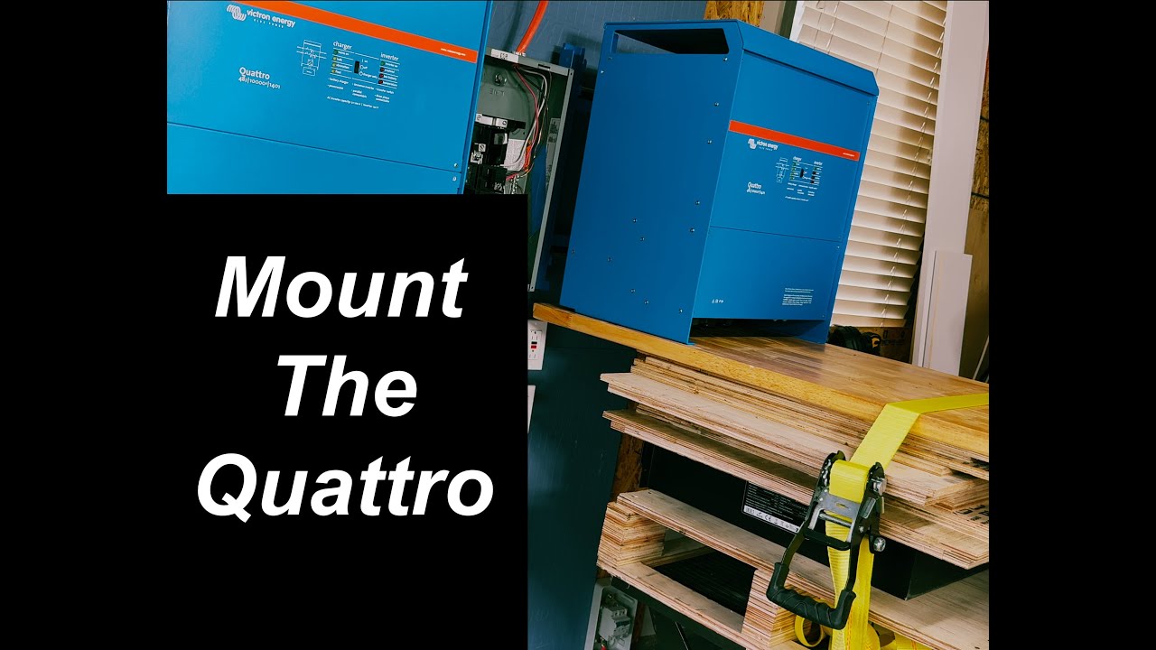 Lifting and Mounting the Victron Quattro 10kVA 48v Inverter