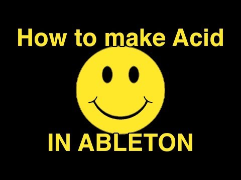 How to make Acid in ABLETON!
