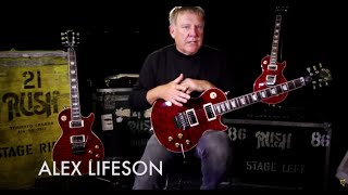 Video thumbnail for Gibson Custom Alex Lifeson 40th Anniversary R40 Les Paul Axcess by Musician's Friend