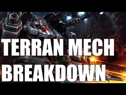 Terran vs Terran Mech Gameplay & Breakdown (Masters 1+)