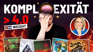 Experten-Brettspiele mit BGG Weight 4.0+ - unsere Favoriten