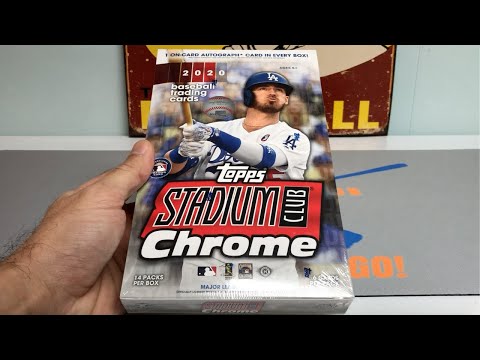 2020 Topps Stadium Club Chrome Hobby Box - Yay or Nay??