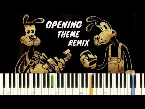 Bendy and the Ink Machine Chapter 5 Opening Theme - NPT MUSIC Remix - Piano Cover