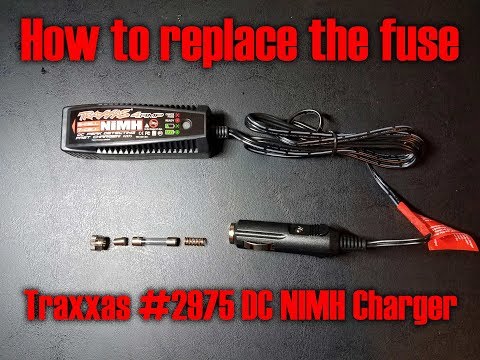 How to REPLACE the FUSE for your Traxxas 2975 DC NIMH Charger