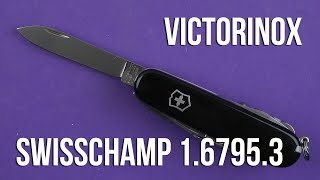 Victorinox SwissChamp (1.6795.3) - відео 3