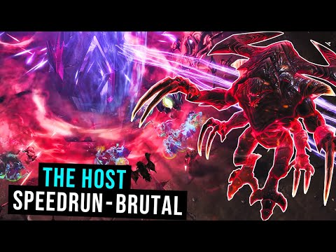 StarCraft 2 LotV Speedrun - Mission 18: The Host (Brutal)