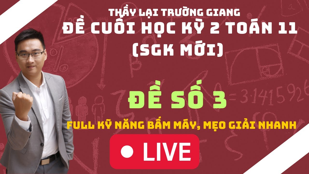 ĐỀ CUỐI HỌC KỲ SỐ 3