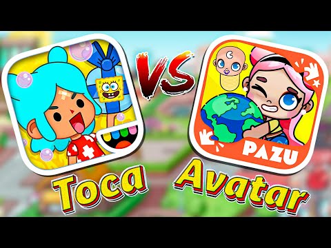 Avatar World vs Toca Boca ❤️ Pazu vs Toca life world
