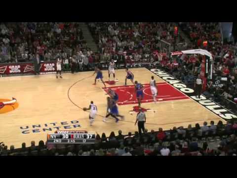 New York Knicks vs Chicago Bulls 12/8/12