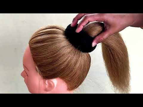 Bun Hairstyles For Medium Hair | Easy Bun Hairstyles with Trick for Wedding & party | prom Hairstyle