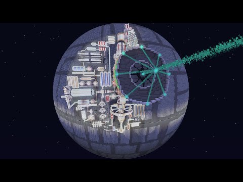 IJAMinecraft - Minecraft: How to make a working Death Star