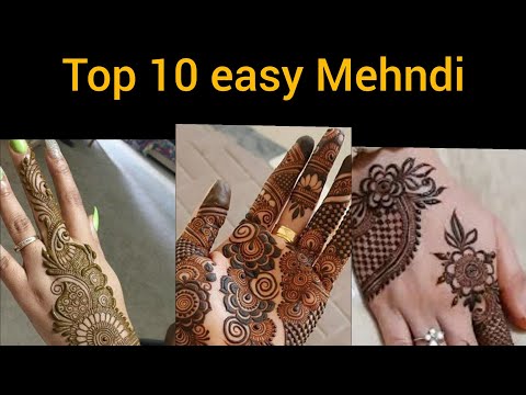 Latest top 10 mehndi design | 2020 |  मेहंदी डिझाईन | Nikita Mehndi Design