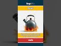 heat (verb) - definition and usage in English