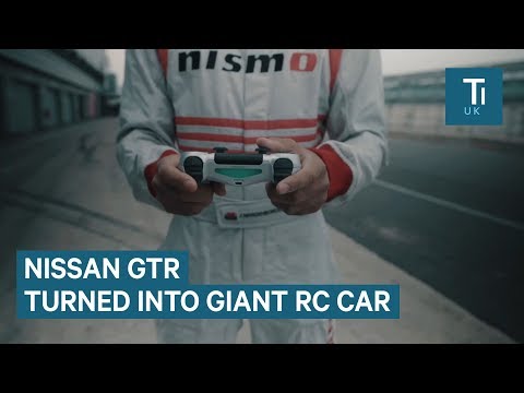 Nissan turned a GT-R into a giant remote controlled car