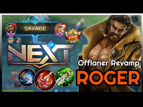 Offlaner Roger Revamp Savage gameplay | Road to top global Roger| Roger Savage best build 2020