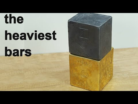 My Heaviest Ingots - Trash to Treasure - Brass Casting Lead casting cube