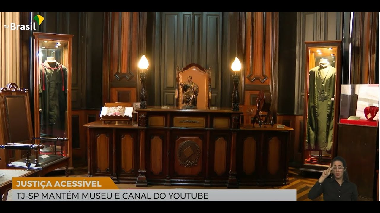 Justiça acessível: TJ de São Paulo mantém museu e canal do Youtube