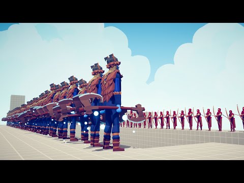 50x ULLR vs 50x EVERY RANGED UNITS - Totally Accurate Battle Simulator TABS