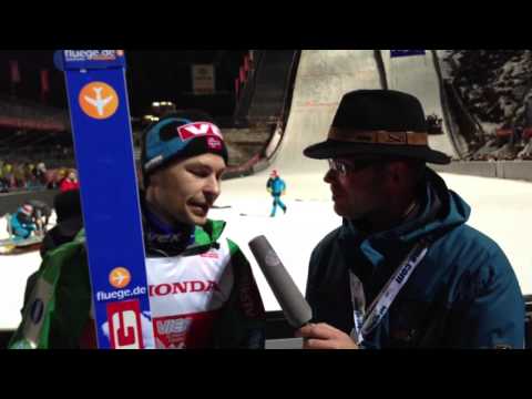 Anders Jacobsen winning four hills event Oberstdorf
