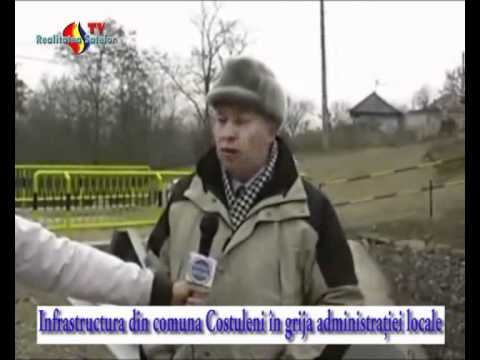 (VIDEO) Pod refacut in satul Cozia