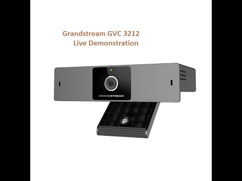 Grandstream GVC3212 IPVideoTalk HD Video Conferencing Device