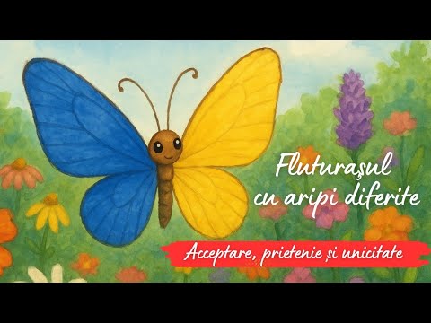 🦋 The Butterfly with Different Wings | THERAPEUTIC Story | Differences | Acceptance #stories #kin...